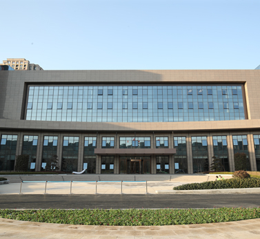 Lobby of an office building in Jinan